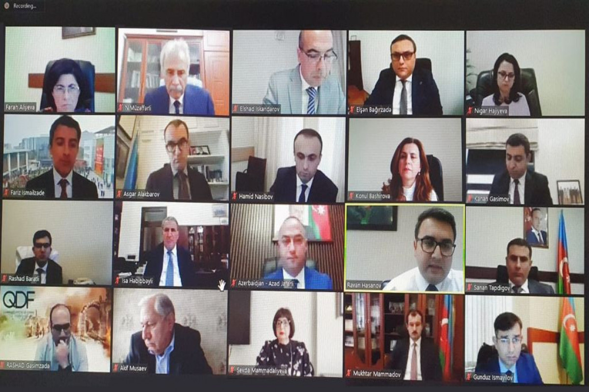 İdarələrarası Mərkəzin Elm, təhsil və mədəniyyət məsələləri üzrə İşçi Qrupunun iclası keçirilib