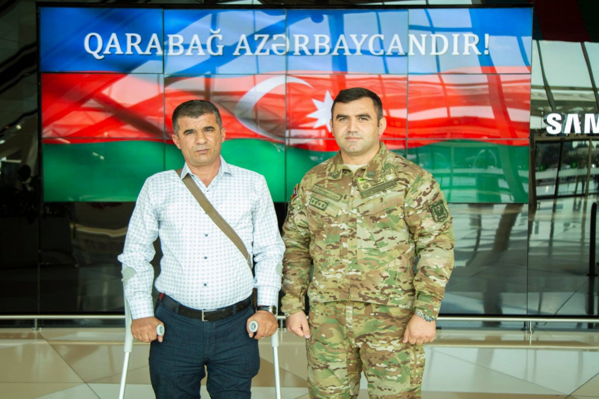 Фонд «YAŞAT» отправил на лечение в Турцию еще 4 участников войны