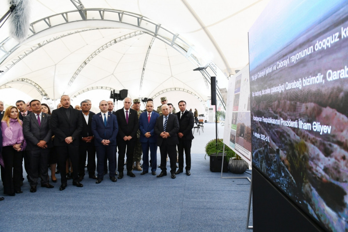 Azerbaijani President: This practice is the first in urban planning, so we have brought the best experience in the world