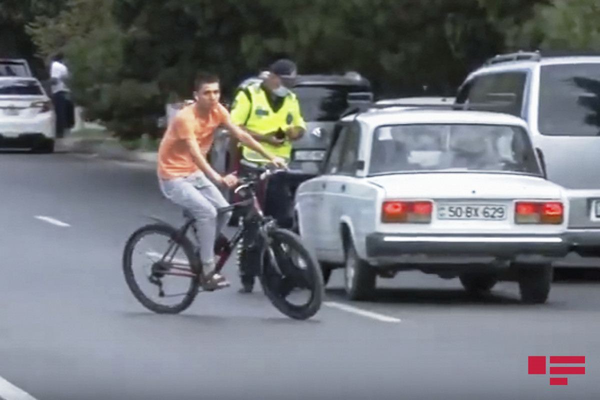 Yol polisi velosipedçilərə müraciət edib