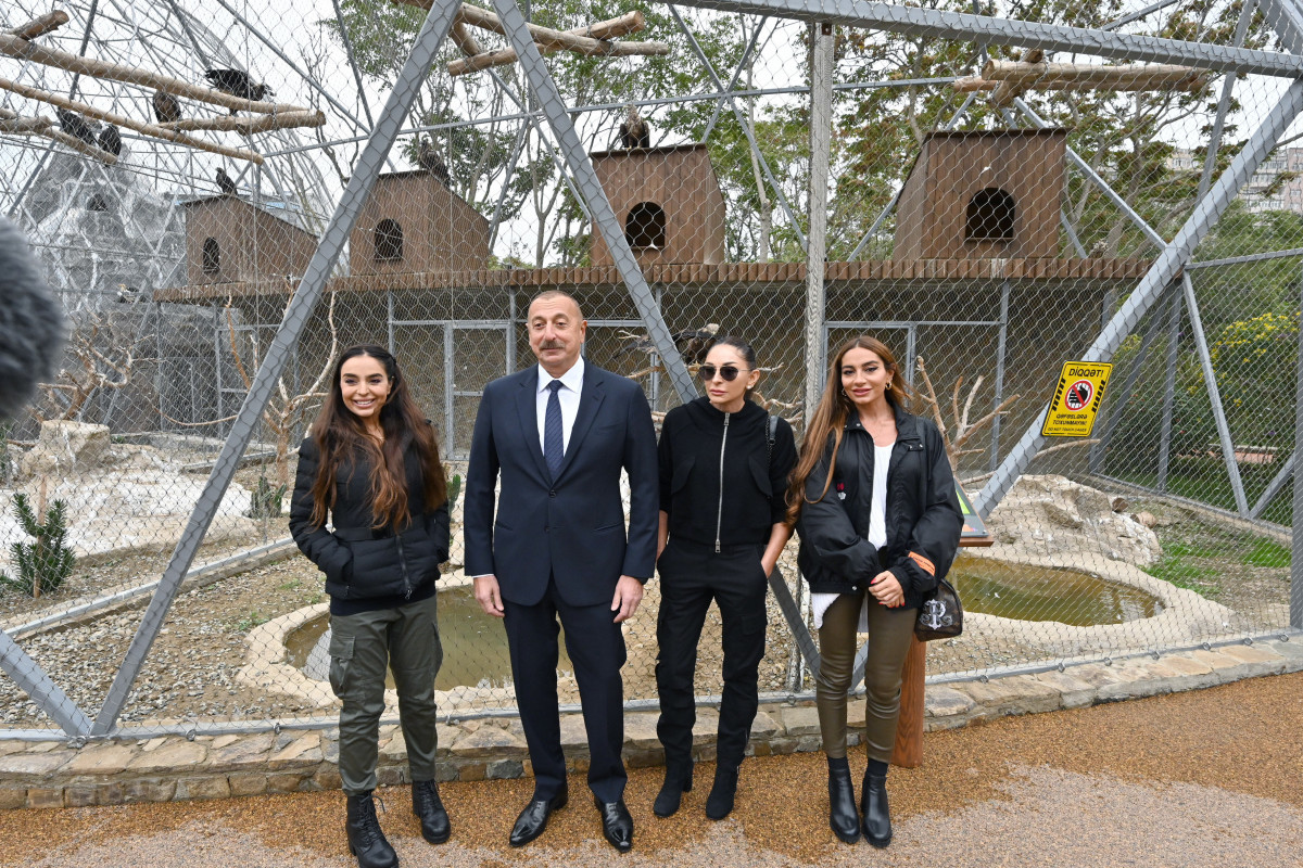 Ильхам Алиев, открытие, бакинский зоопарк