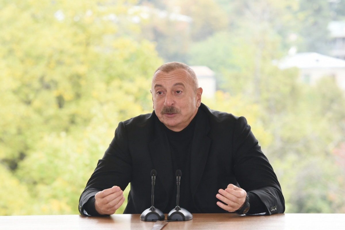 Prezident İlham Əliyev, Xocavənd rayon ictimaiyyətinin nümayəndələri ilə görüş