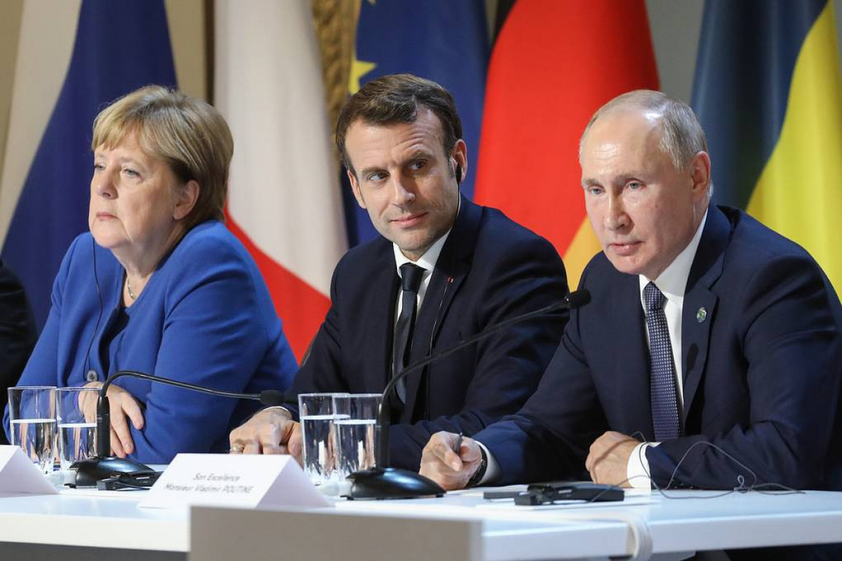 Leaders of Russia, Germany, France