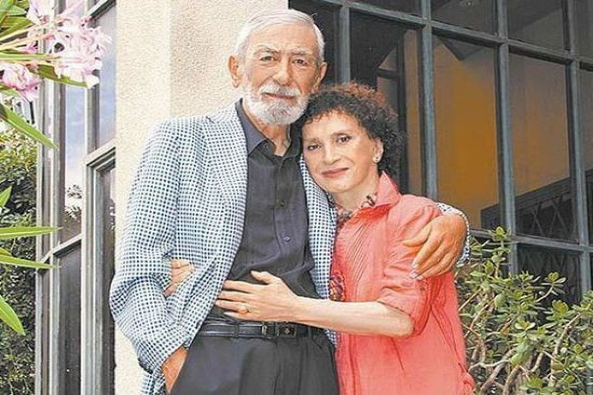 Вахтанга Кикабидзе и его жена Ирина Кебадзе