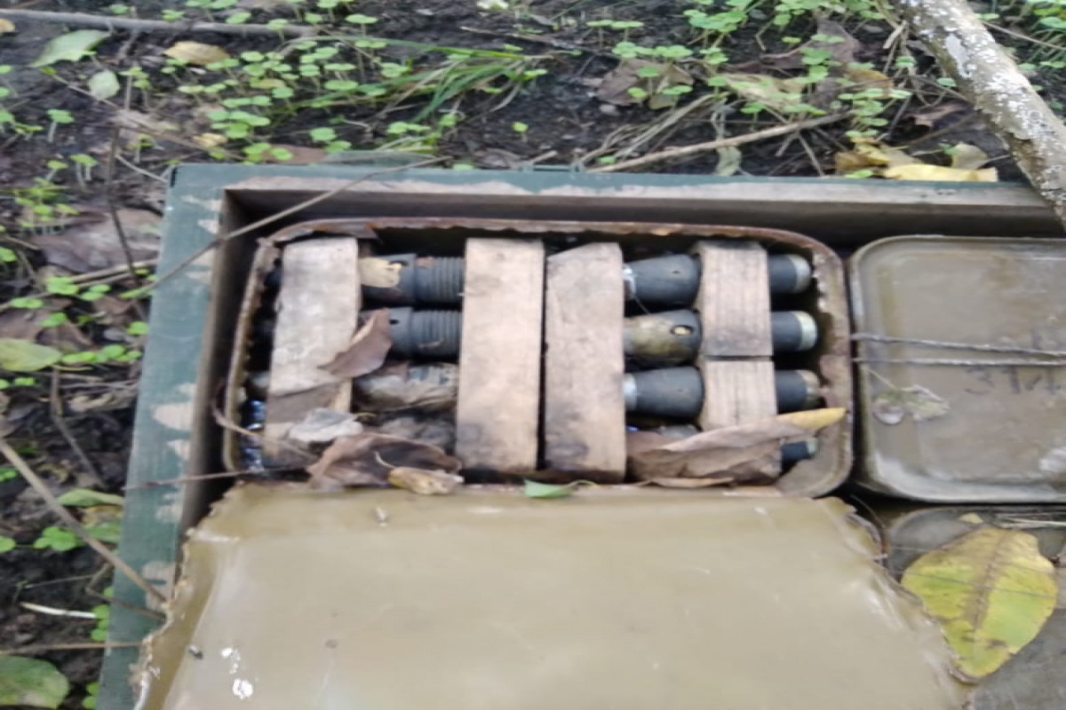 В Ходжавенде обнаружено большое количество танковых снарядов 