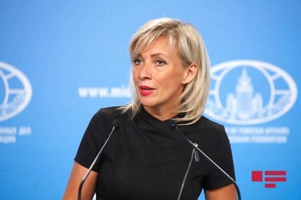 Russian Foreign Ministry Spokeswoman Maria Zakharova