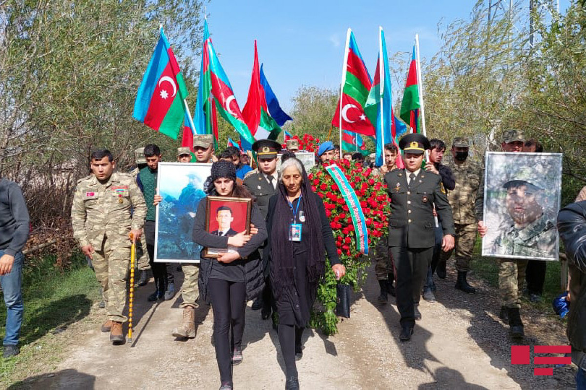 Шехид Отечественной войны Ихтияр Алиев похоронен в Геранбое
