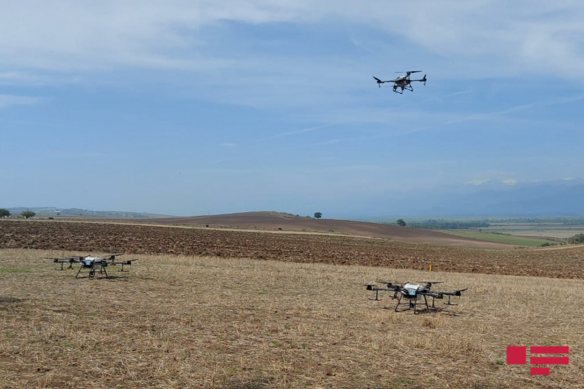 Israeli specialists conduct exercise in Ismayilli regarding management of drones -PHOTO 