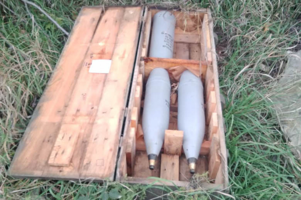 Large amount of ammunition found in abandoned military positions in Khojavend-PHOTO 