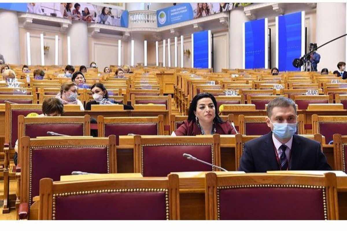 Azərbaycanlı deputat beynəlxalq forumda Paşinyanın həyat yoldaşına cavab verib - VİDEO 