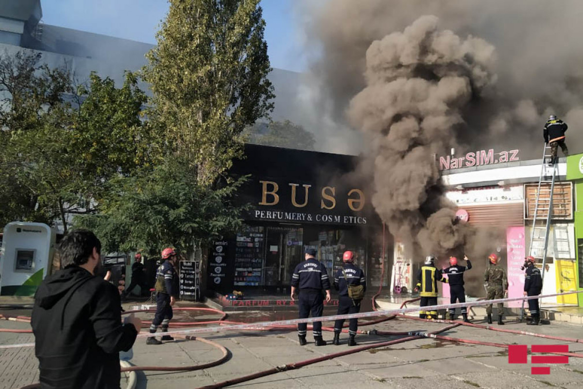 Fire occurred in trade objects in Baku extinguished -UPDATED-3 -PHOTO -VIDEO 