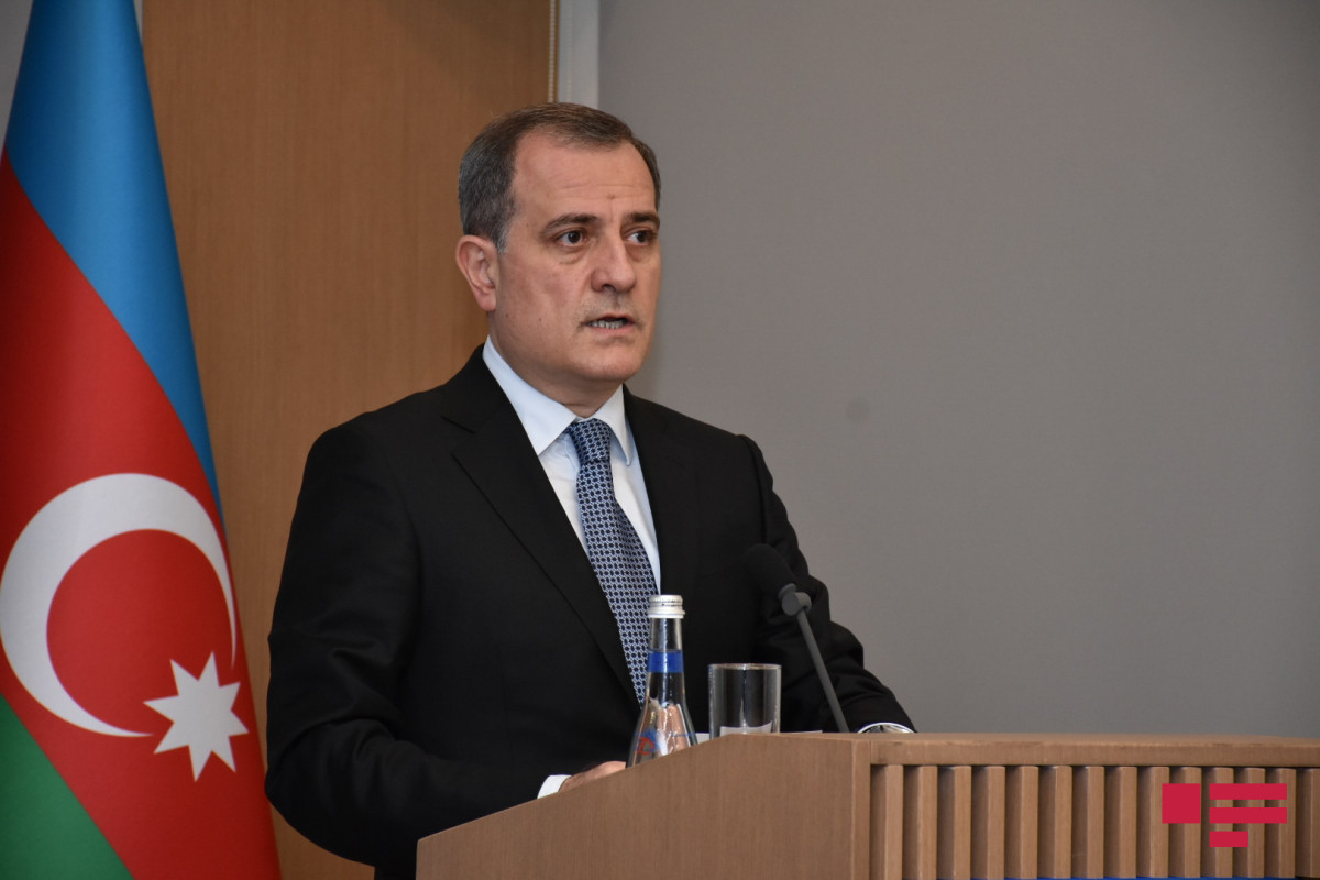 Azerbaijani foreign minister Jeyhun Bayramov