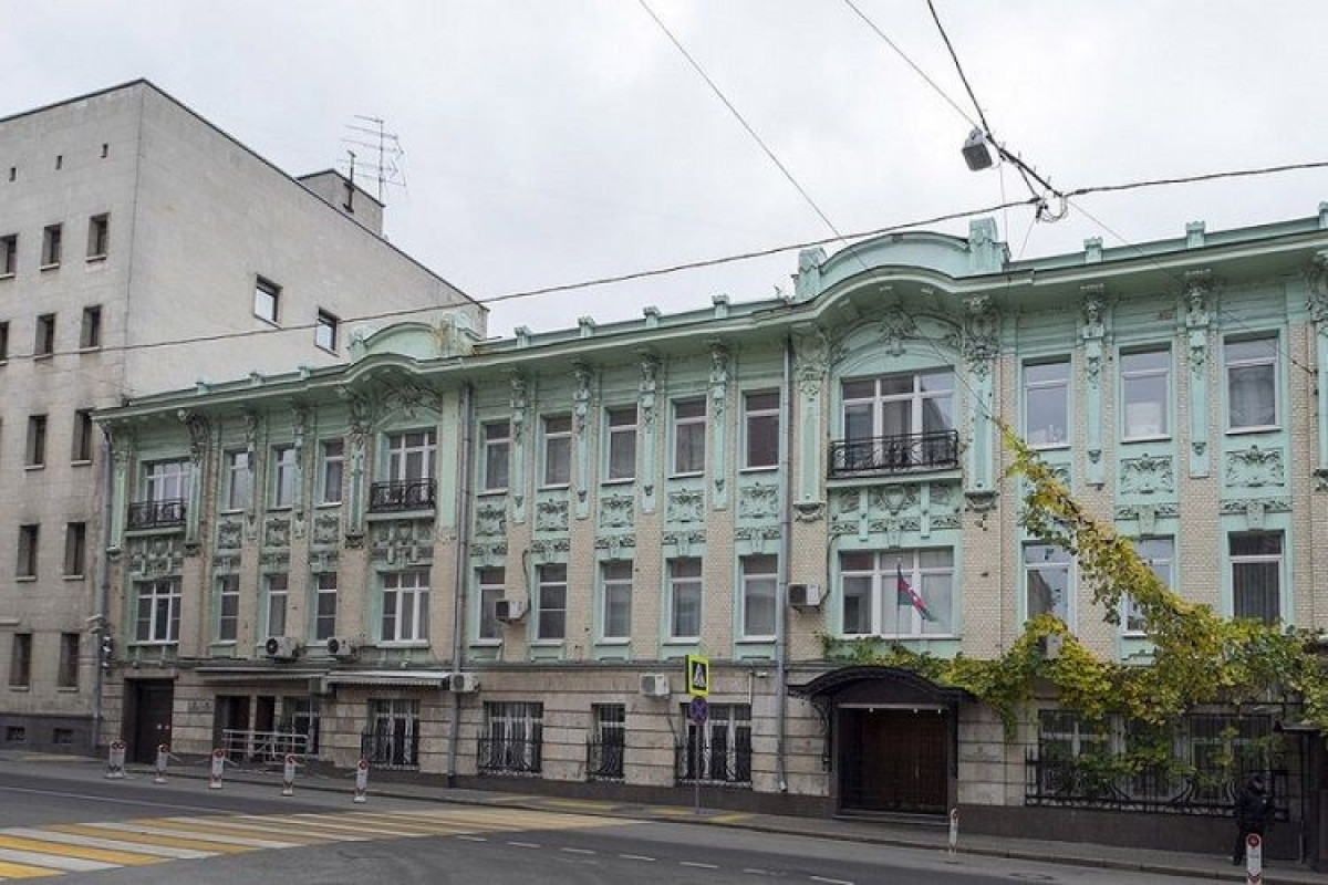 Building of Azerbaijani Embassy in Russia