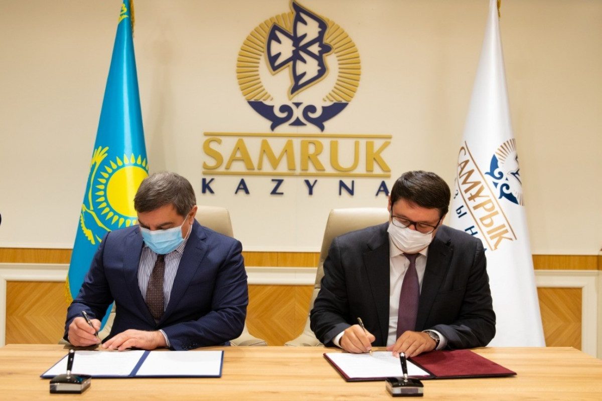 Azərbaycan və Qazaxıstanın investisiya holdinqləri arasında memorandum imzalanıb - FOTO 