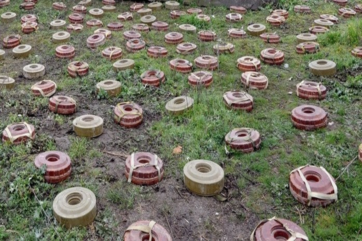 Azerbaijan’s SBS discloses number of mines and ammunition found in liberated border areas
