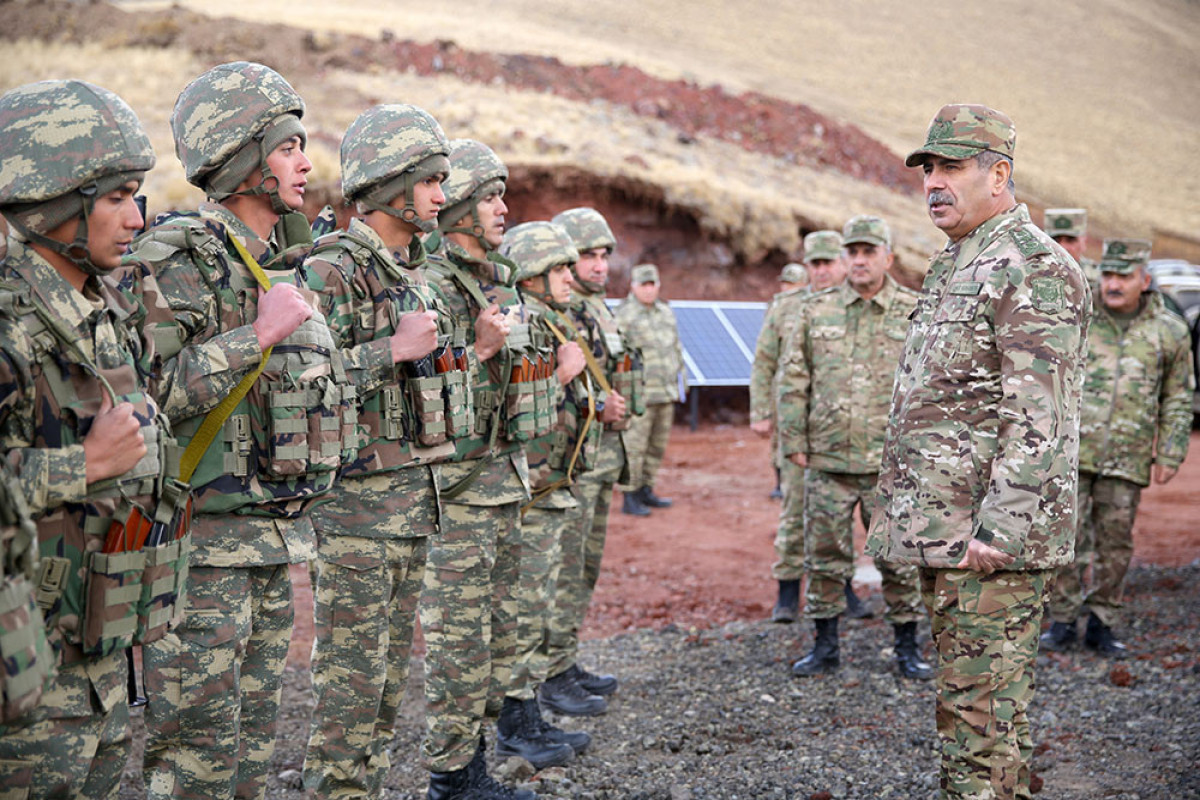 Minister of Defense visited combat positions in the Kalbajar and Lachin regions