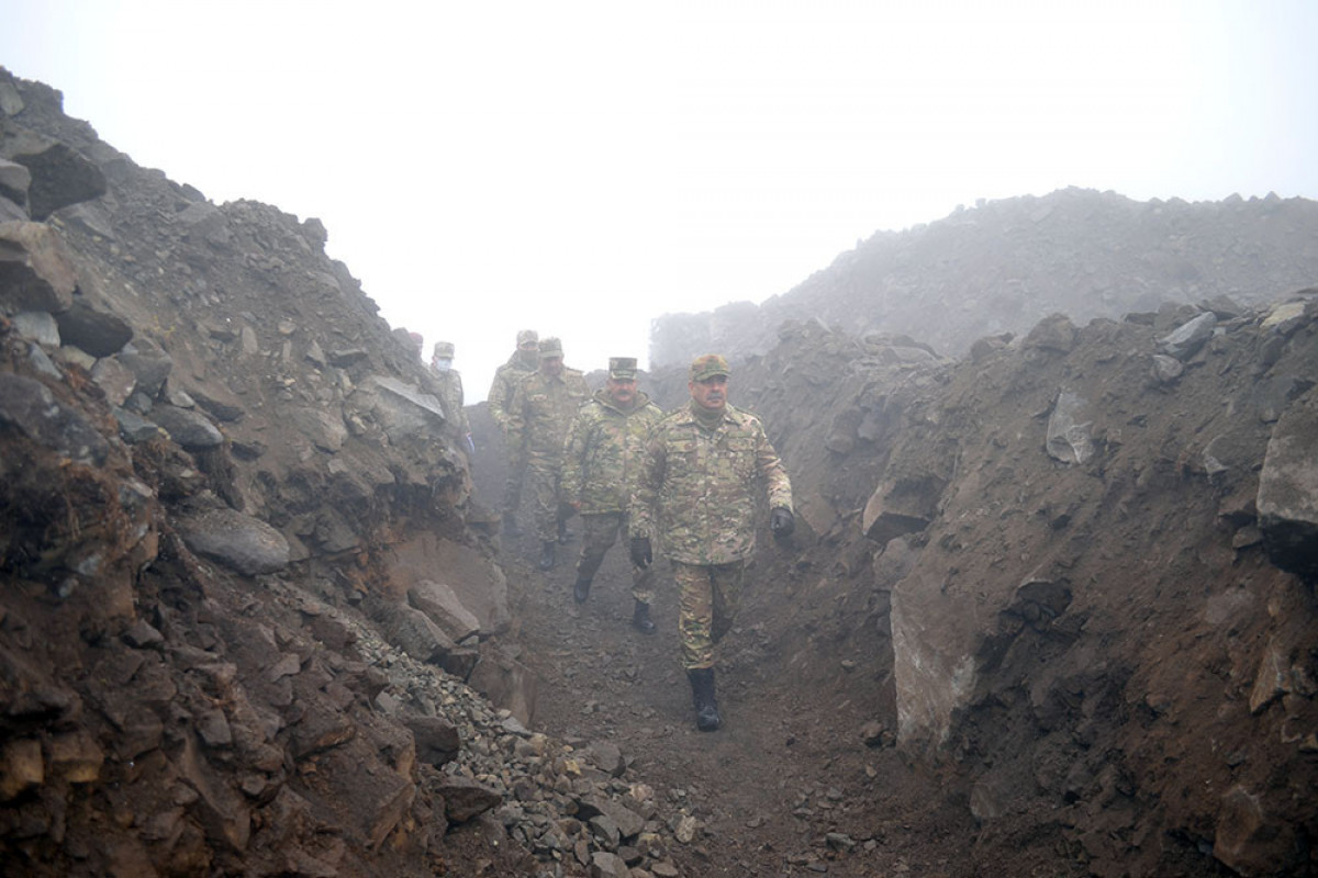 Azerbaijan's Minister of Defense visited combat positions in Kalbajar and Lachin regions-VIDEO 