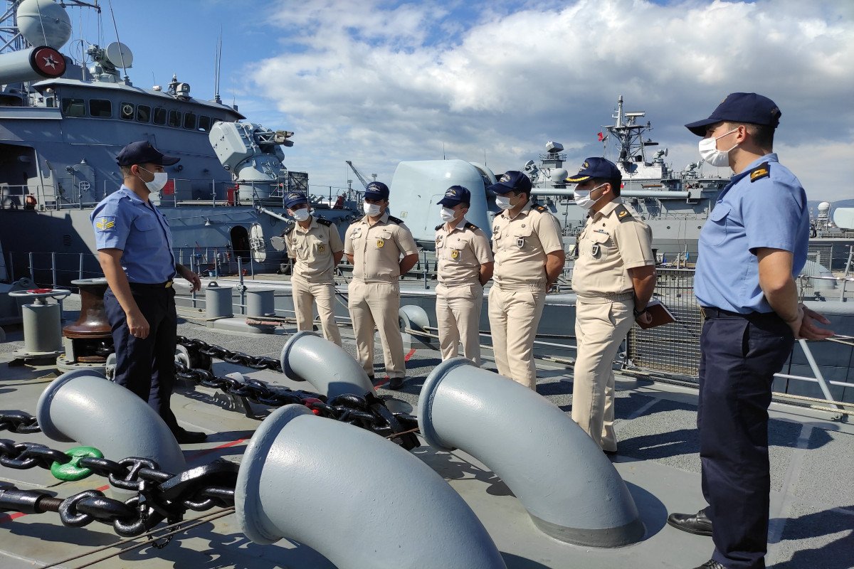 Азербайджанские моряки прошли стажировку в Турции