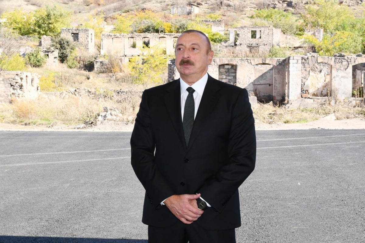 After Gubadli, we continued our victory march with dignity and raised our national flag in Shusha - President Aliyev says