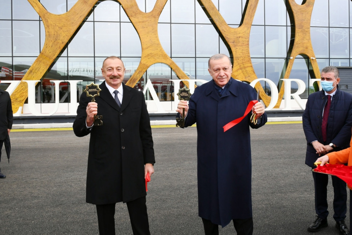 Fuzuli International Airport inagurated with the participation of the Presidents of Azerbaijan and Turkey-UPDATED 