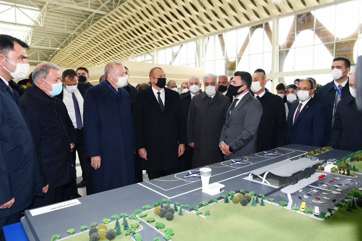 С участием президентов Азербайджана и Турции состоялось открытие Физулинского Международного аэропорта
