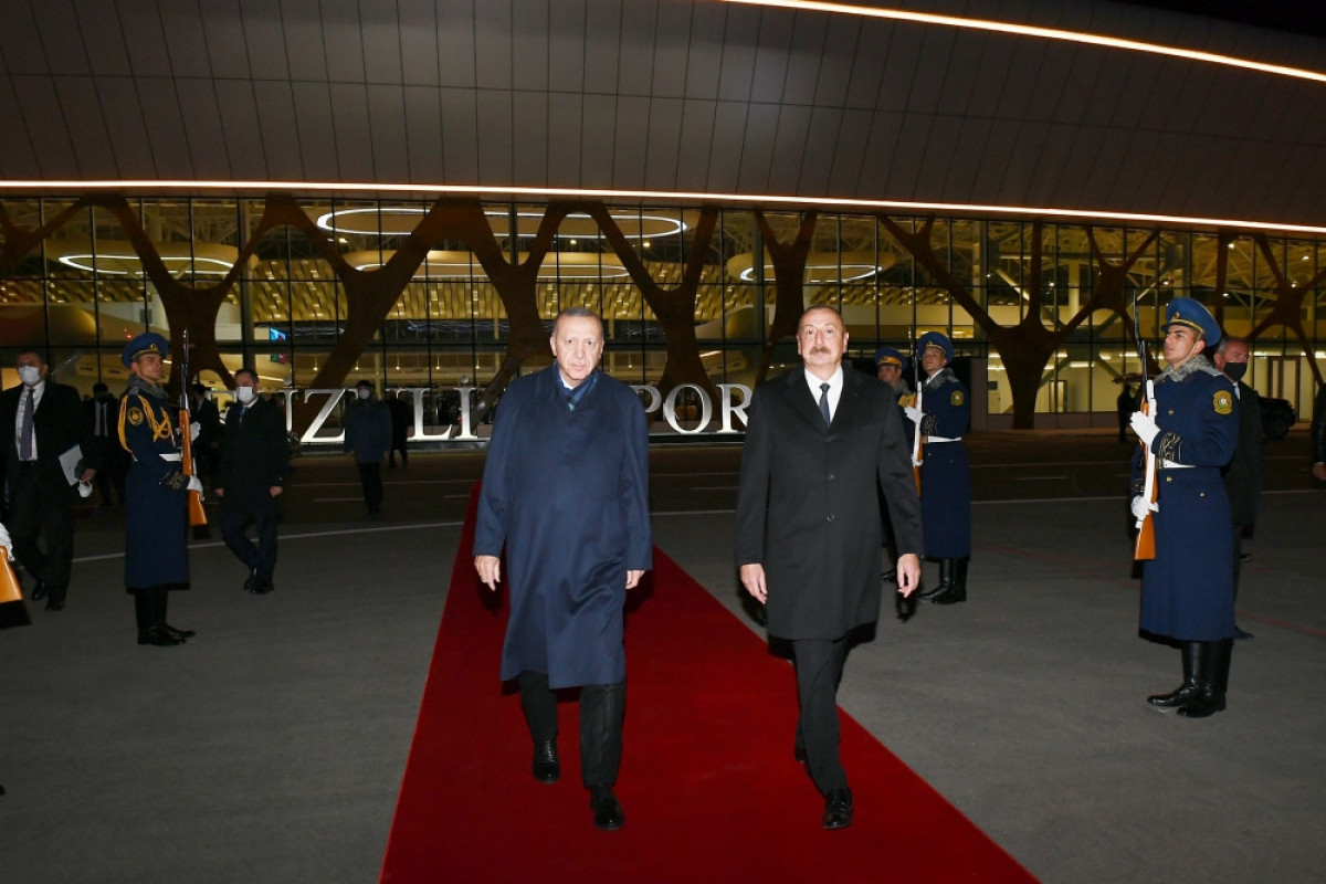 Turkish President Recep Tayyip Erdogan completed official visit to Azerbaijan