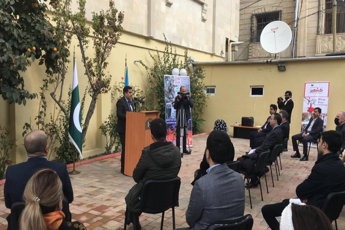 Pakistan's Embassy in Baku hold an event to mark Kashmir Black Day