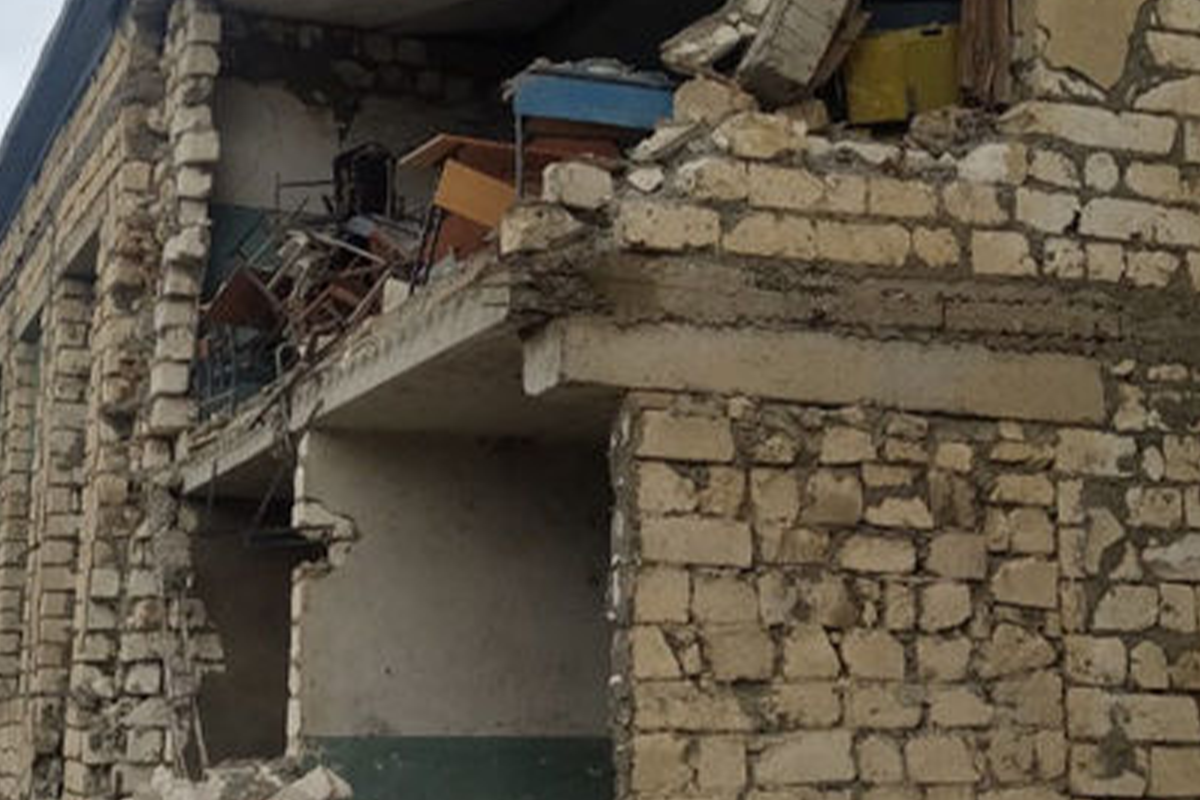 В Иране в школе обрушилась стена, есть пострадавшие