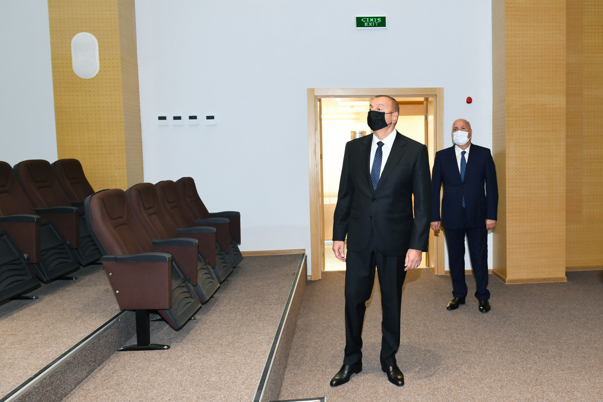 President Ilham Aliyev inaugurated Sumgayit Court Complex