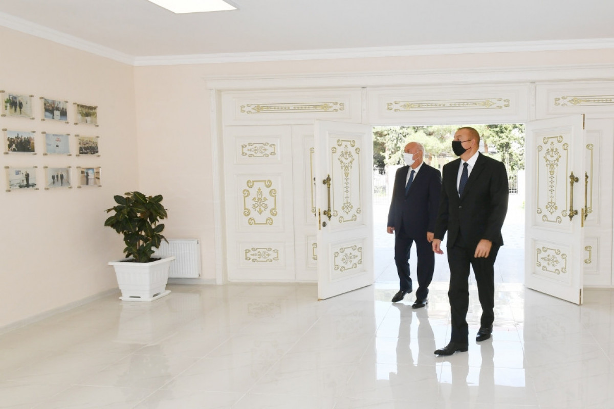 President Ilham Aliyev attended inauguration of secondary school No 20 in Sumgayit