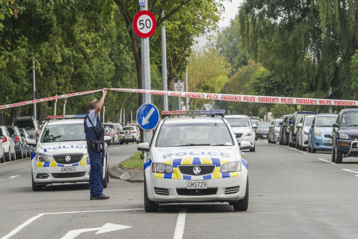 Yeni Zelandiyada terror aktı nəticəsində 7 nəfər yaralanıb