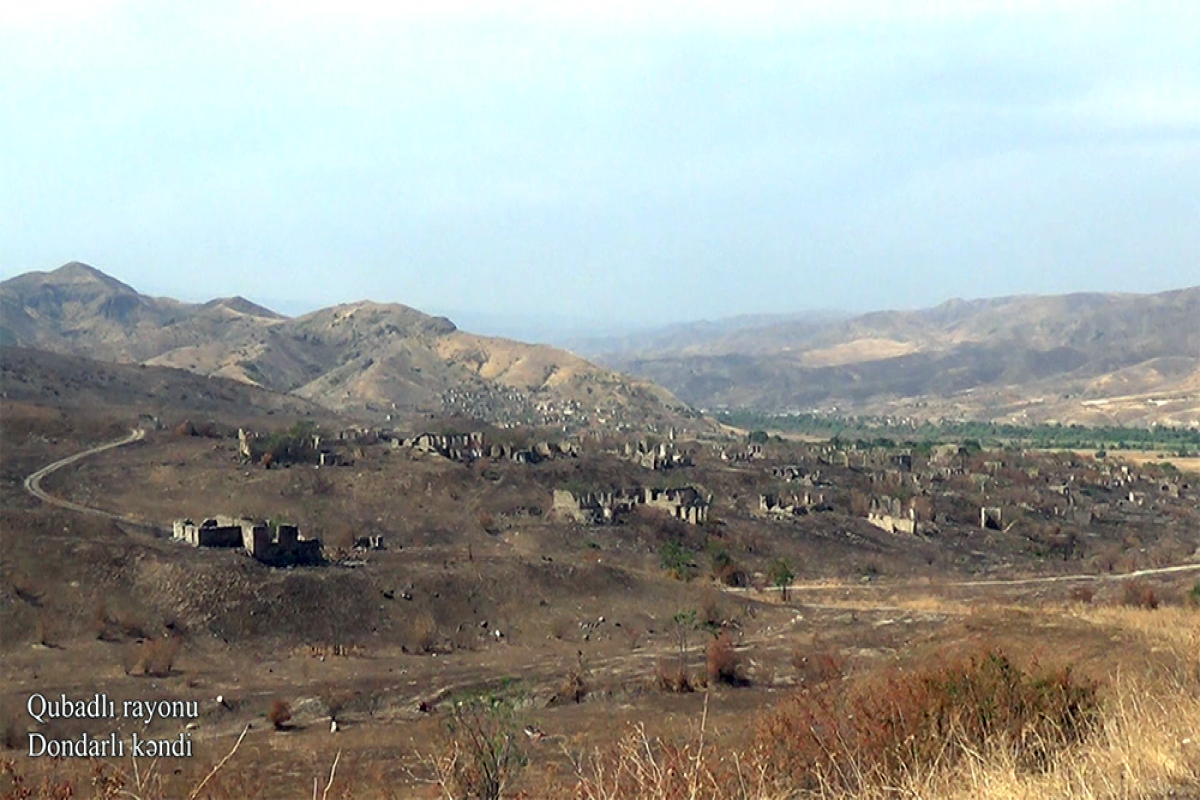 Azerbaijani MoD released video footage of the Dondarli village of the Gubadli region-VIDEO 