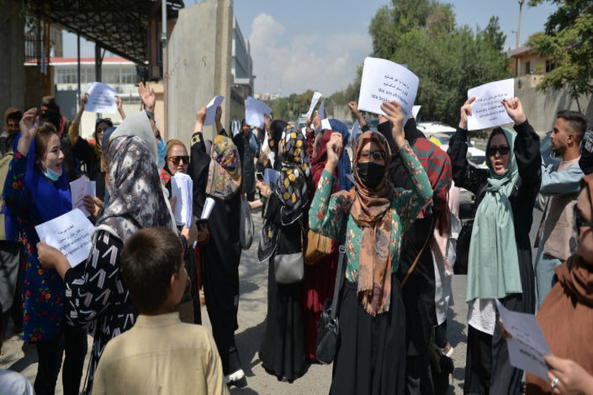 Taliban deploys tear gas to disperse women’s rights rally in Kabul