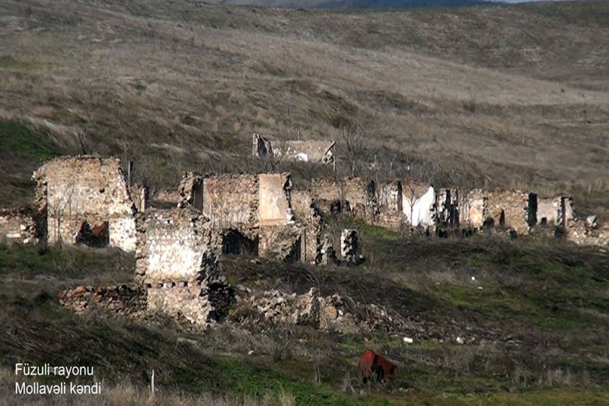 Azerbaijani MoD releases video footage of the Mollavali village of the Fuzuli region-VIDEO 