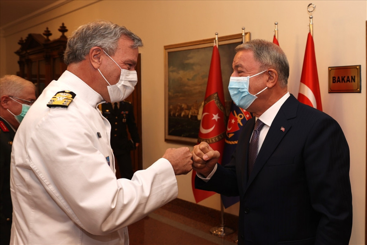 Hulusi Akar received Chair of NATO’s Military Committee-PHOTO 
