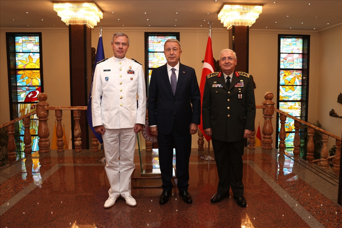 Hulusi Akar received Chair of NATO’s Military Committee-PHOTO 