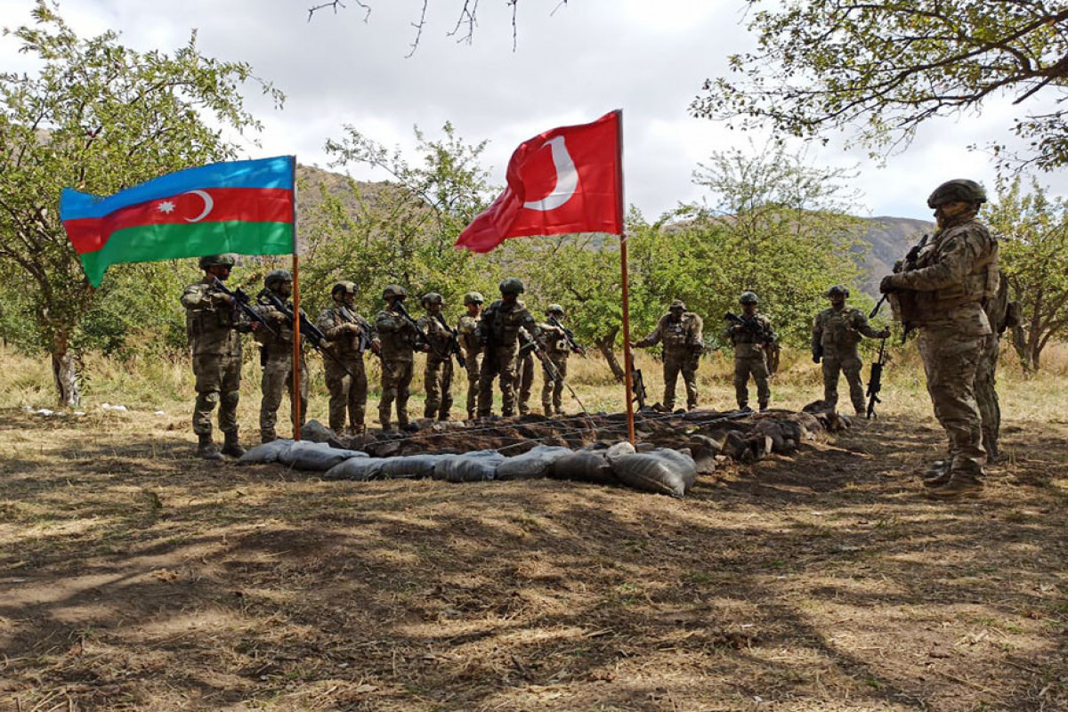 Joint Azerbaijani-Turkish exercises started in the Lachin region