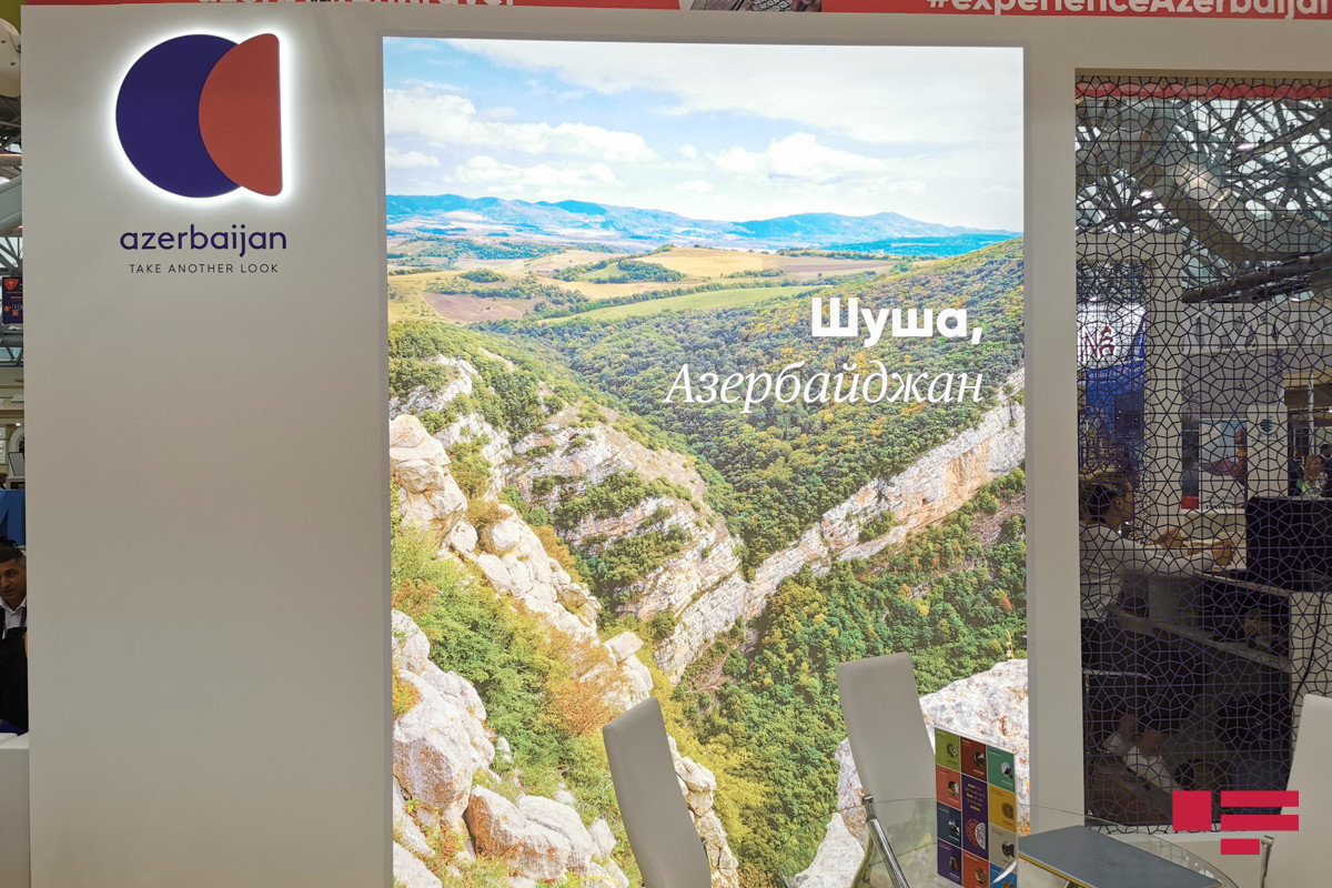 Azerbaijan is represented by the Shusha stand in international tourism exhibition in Moscow-PHOTO 