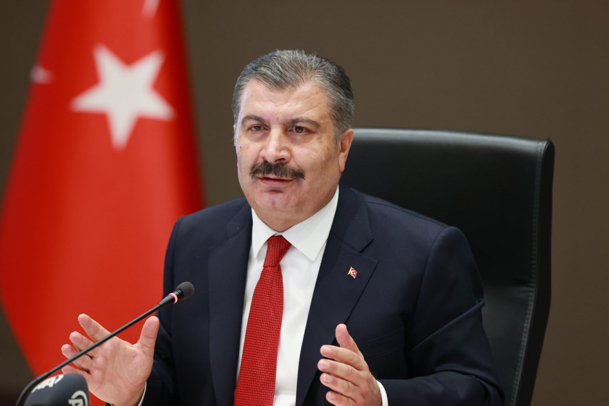 Turkish Health Minister Fahrettin Koca