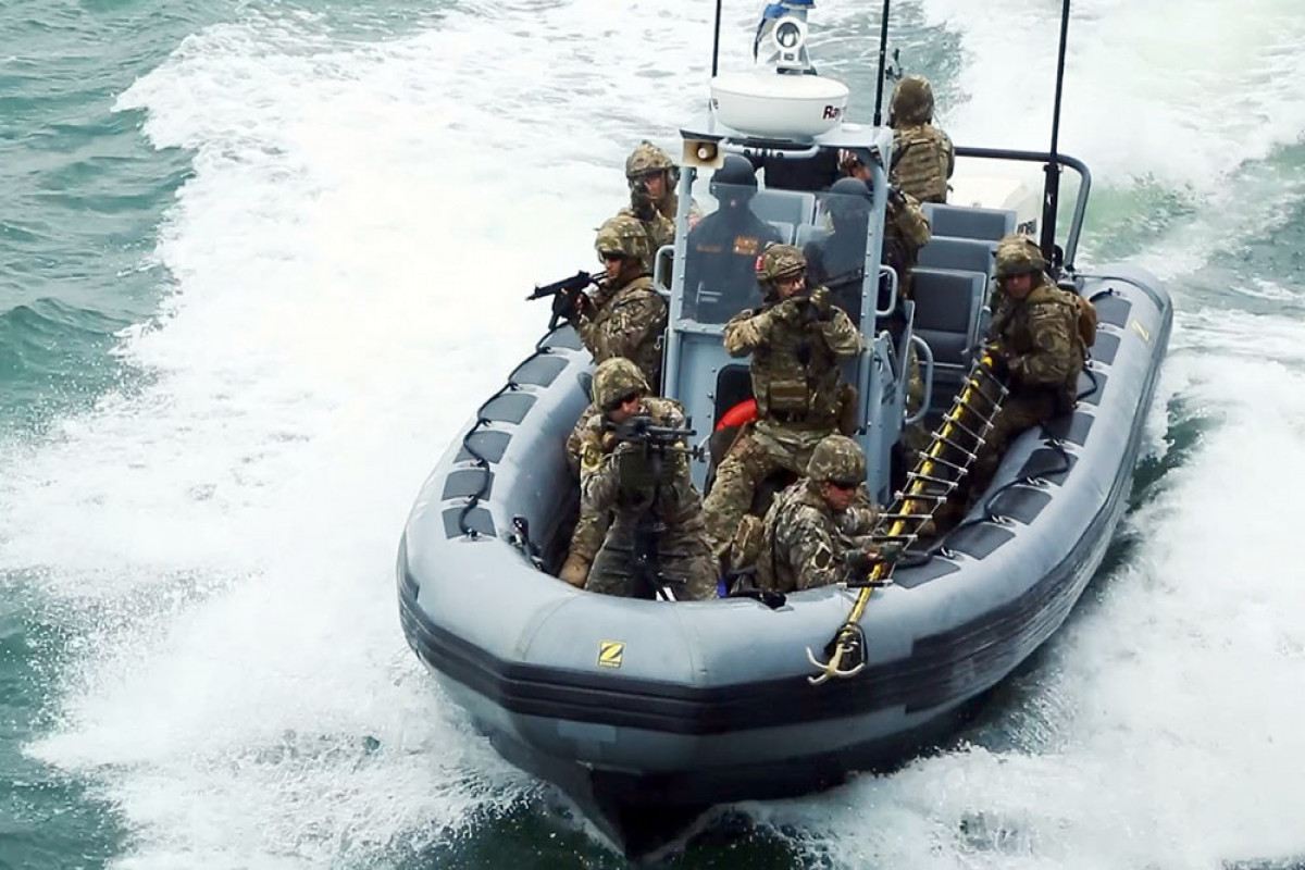 Очередной этап азербайджано-турецких учебно-тренировочных занятий групп подводного нападения и обороны