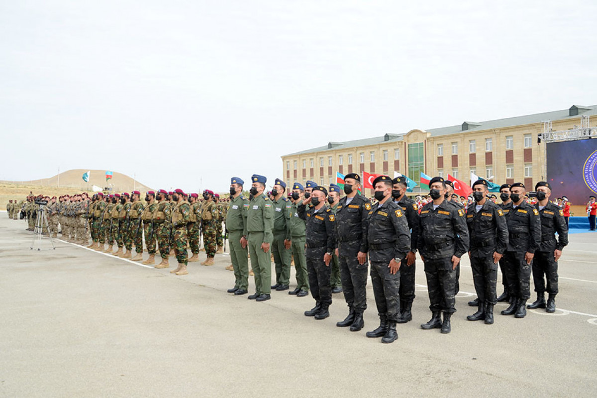 A solemn ceremony dedicated to the opening of the "Three Brothers - 2021" international exercises was held-VIDEO 