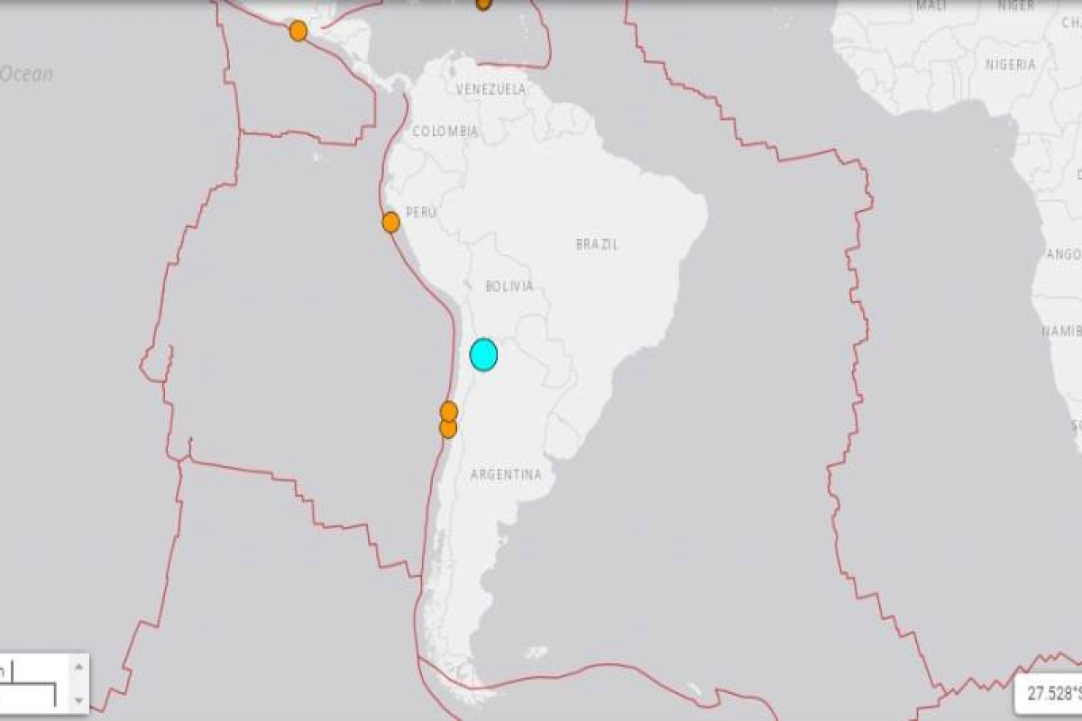 Argentina struck by 6.2-magnitude earthquake
