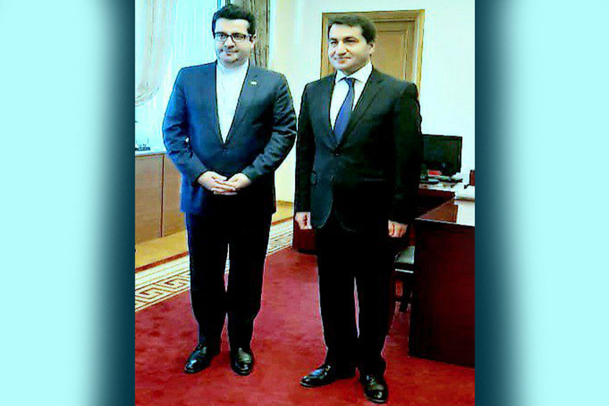 Seyed Abbas Mousavi (left) and Hikmat Hajiyev (right)
