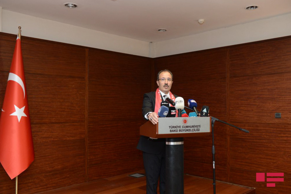 В посольстве Турции состоялось мероприятие по случаю годовщины освобождения Баку