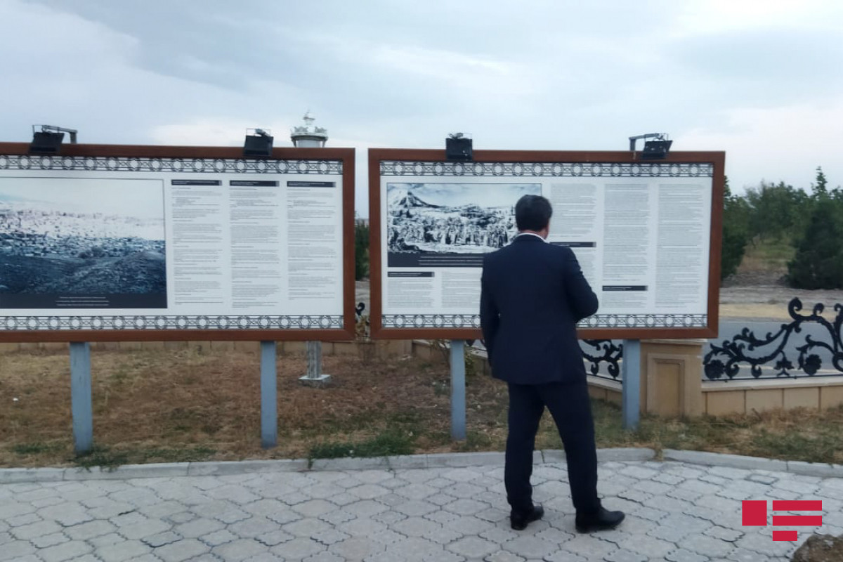 Делегация АО ОИС осмотрела памятник Марага-150 -ФОТО 