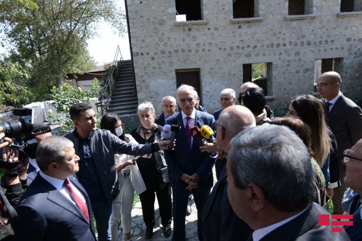 Polad Bulbuloglu: "We could not dream that we will restore Bulbul's House Museum in Shusha after a year"-PHOTO 