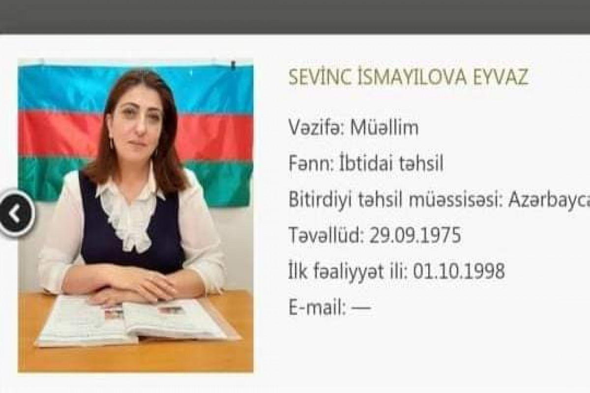 В Баку от коронавируса скончался еще один педагог