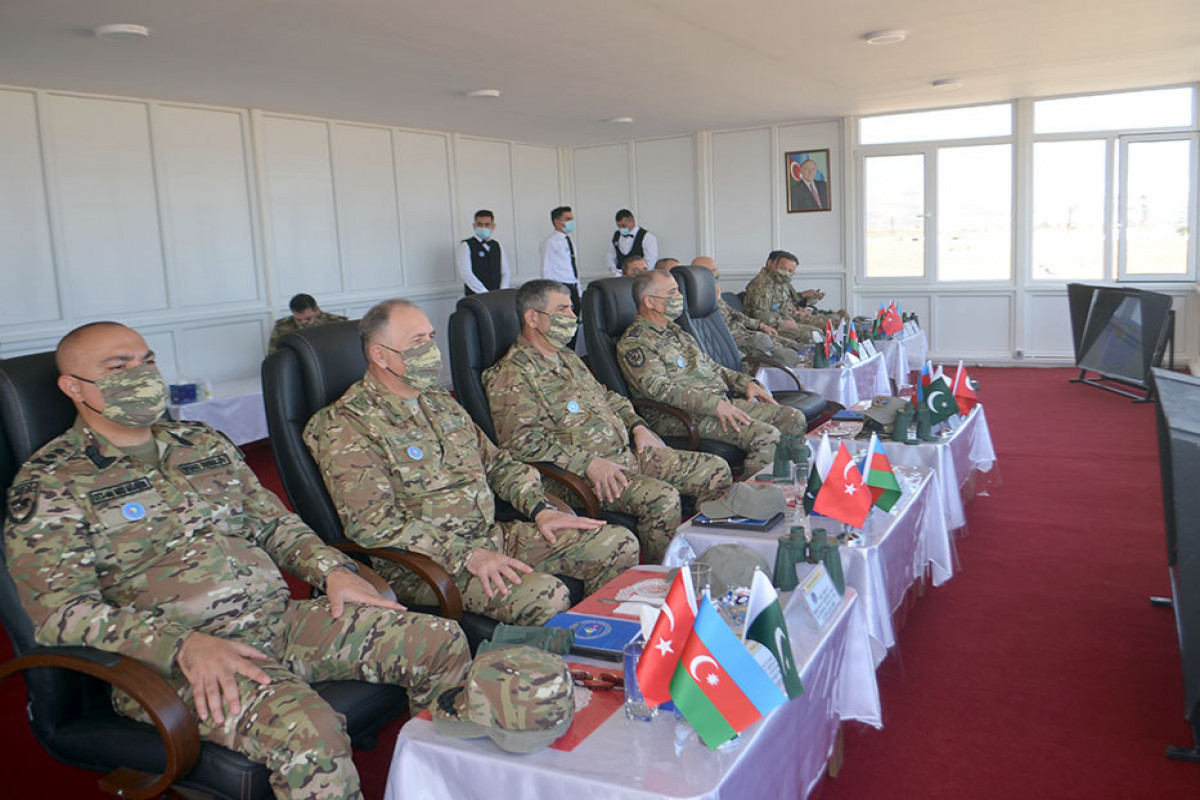 Distinguished Visitors Day was held during the "Three Brothers - 2021" international exercises