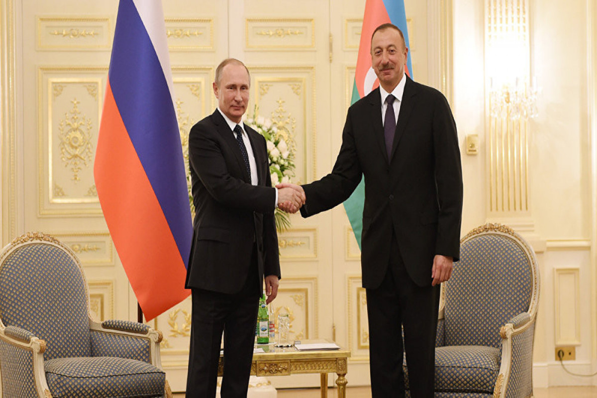 Vladimir Putin və Prezident İlham Əliyev