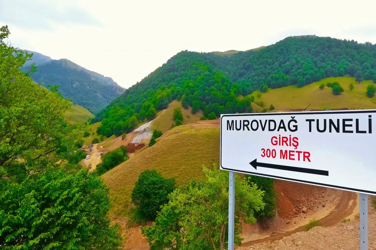 Dövlət Agentliyi Murovdağ tunelinin tikintisi ilə bağlı məlumat yayıb